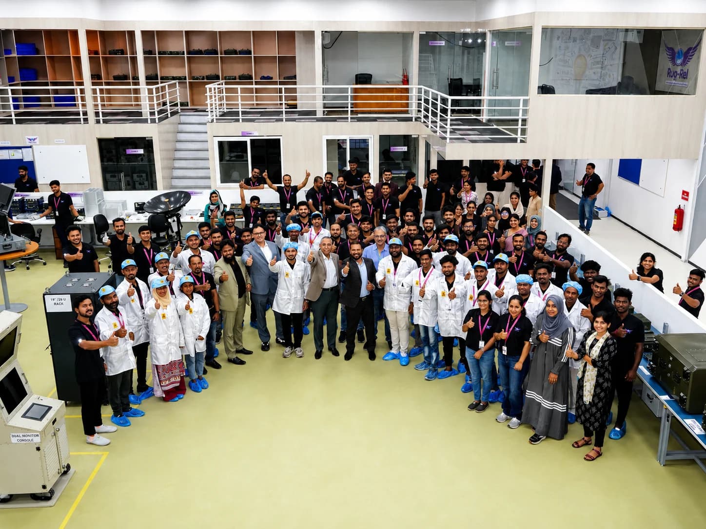 Atheeb Group delegation visiting Rug-Rel headquarters, image 1