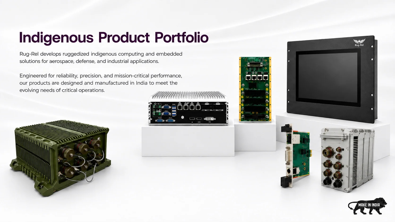 Indigenous Product Portfolio