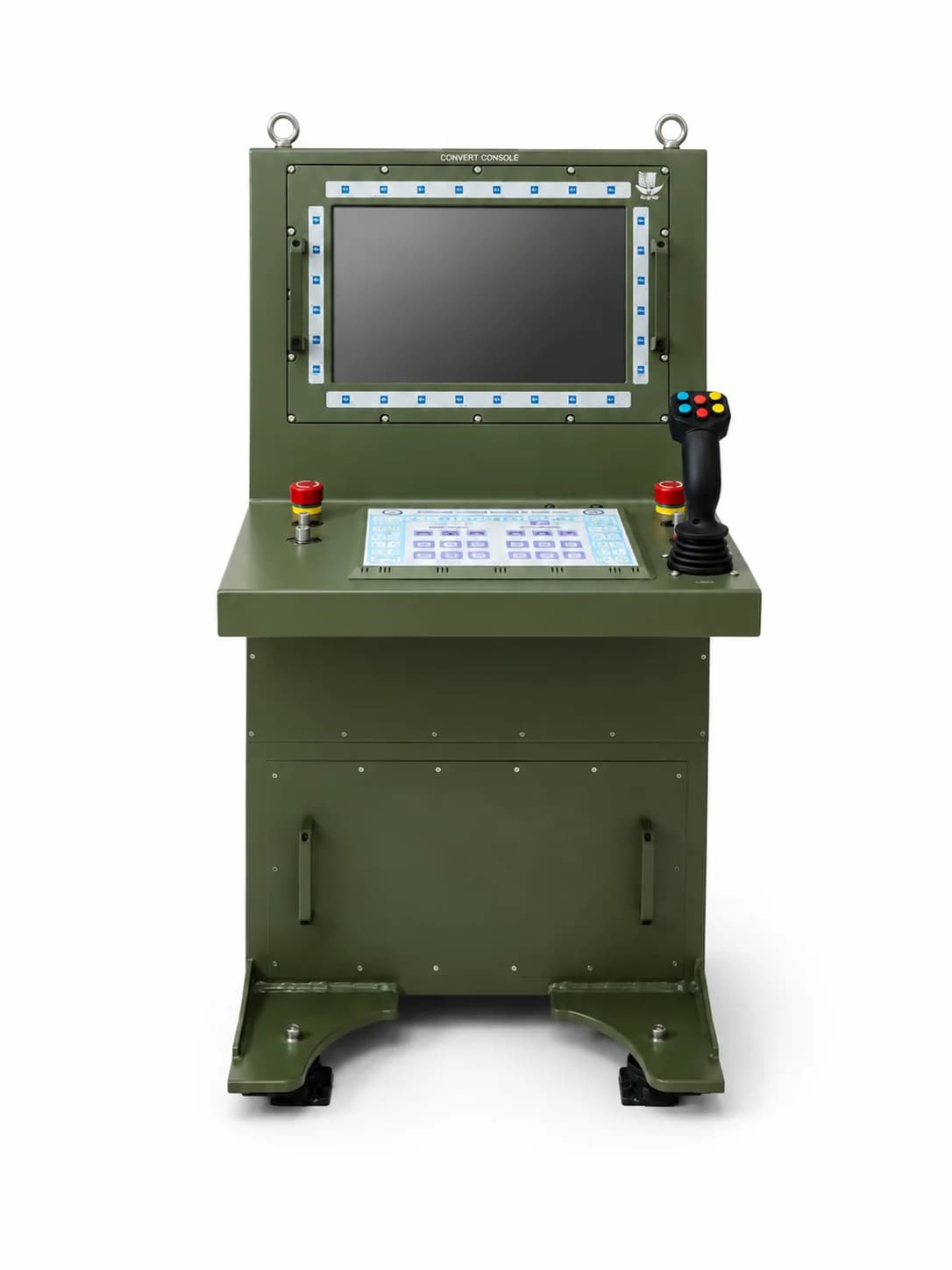 External Navigation Console rugged navigation workstation for military vehicles and UGV platforms