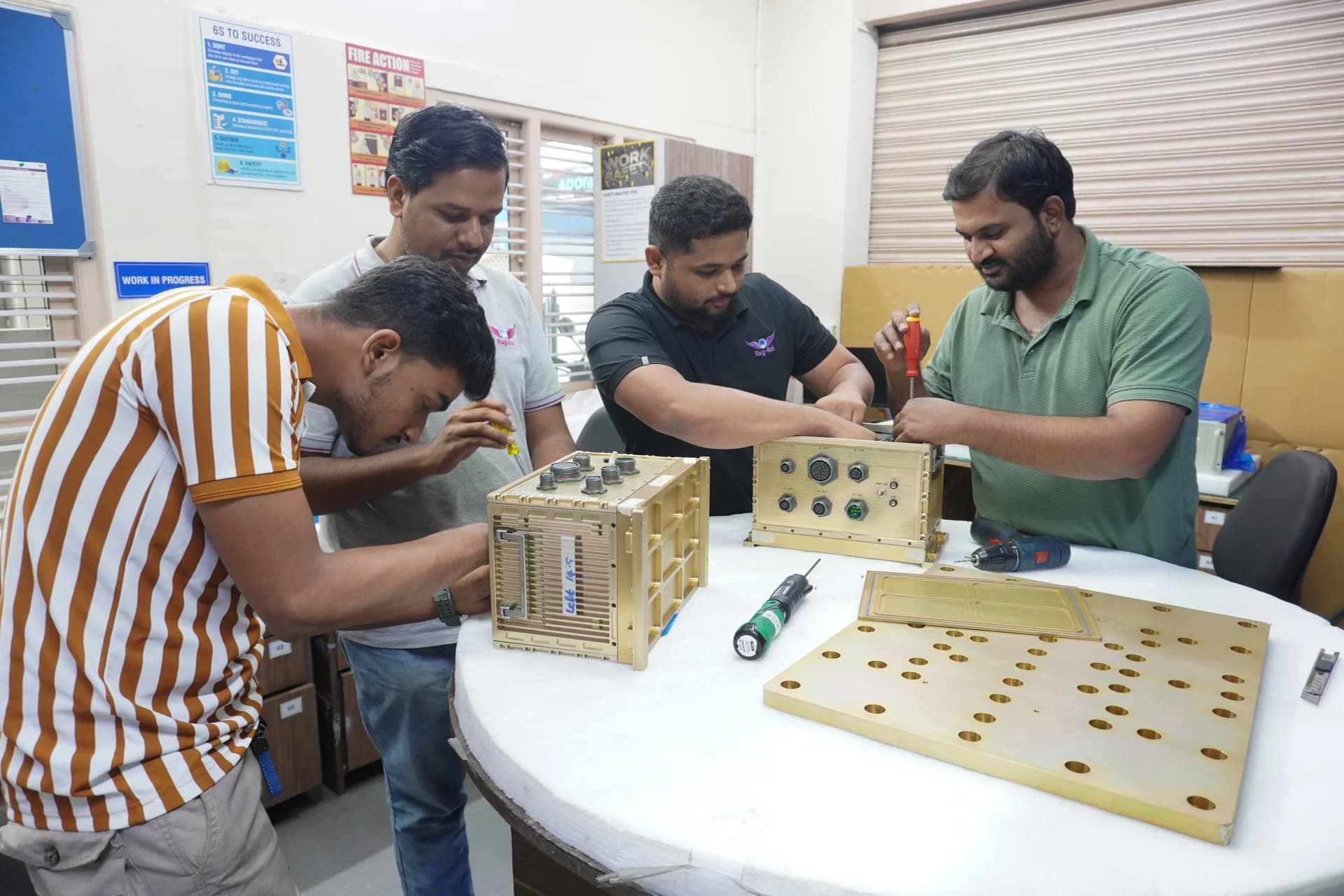 Rug-Rel engineers carrying out system integration, image 1